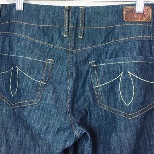 Anthropologie Level 99 wide leg cropped jeans